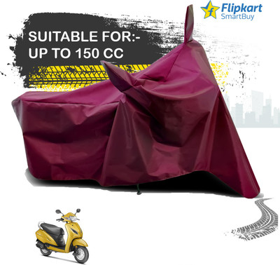 Flipkart SmartBuy Waterproof Two Wheeler Cover for Honda(Activa 5G, Maroon)