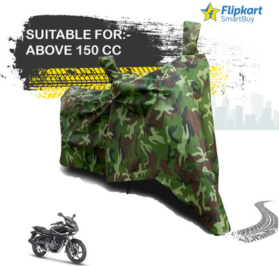 Flipkart SmartBuy Waterproof Two Wheeler Cover for Bajaj(Pulsar 220 DTS-i, Multicolor)