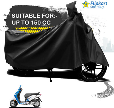 Flipkart SmartBuy Waterproof Two Wheeler Cover for Honda(Activa i, Black)