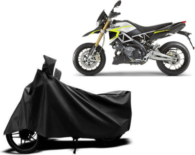 APNEK Waterproof Two Wheeler Cover for Aprilia(Dorsoduro 900, Black)