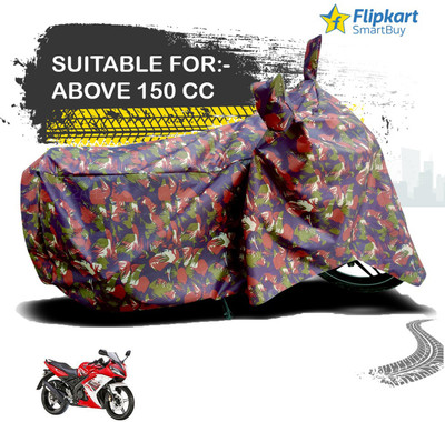 Flipkart SmartBuy Waterproof Two Wheeler Cover for Yamaha(R15 s, Multicolor)