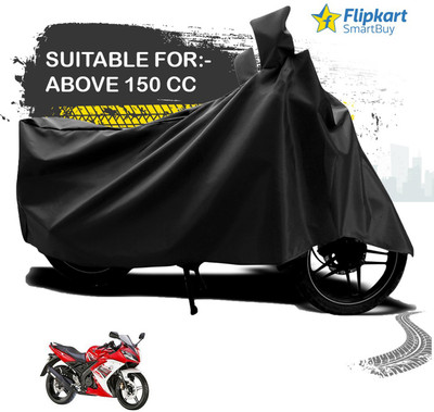 Flipkart SmartBuy Waterproof Two Wheeler Cover for Yamaha(R15 s, Black)