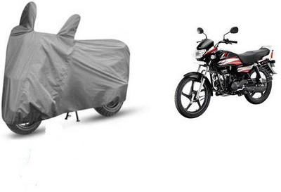 APKI APNI DUKAN Waterproof Two Wheeler Cover for Hero(HF Deluxe, Grey)