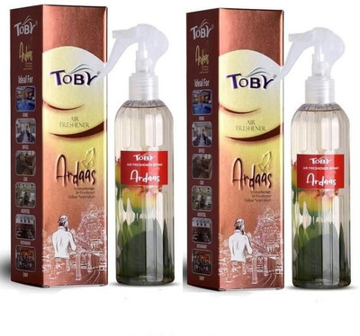 TOBY AQU Spray ARDAAS AIR FRESHNER SPRAY PACK(2 x 250 ml)