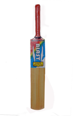 SPORTSHOLIC New SSI Wooden Tennis Ball Cricket Bat Size 1 For Kids Boys Girls 5 To 6 Years Poplar Willow Cricket  Bat For 6 - 7 Yrs(300-500 g)
