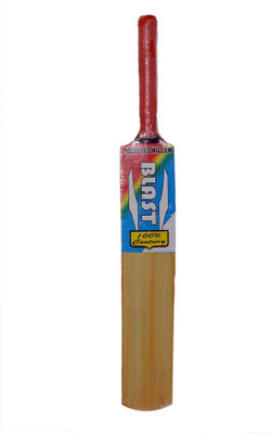SPORTSHOLIC New SSI Wooden Tennis Ball Cricket Bat Size 3 For Boys Girls Kids 7 To 8 Years Poplar Willow Cricket  Bat For 8 Yrs(300-500 g)