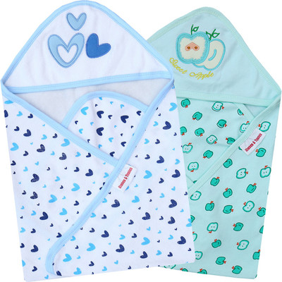 Kinder And Tender Terry Cotton 150 GSM Bath Towel Set(Pack of 2)