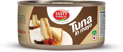 Tasty Nibbles Light Meat Tuna Flakes In Mayonnaise Sea Foods(185 g)