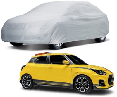 Gali Bazar Car Cover For Nissan Micra Active (With Mirror Pockets)(Grey, For 2020 Models)