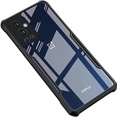 Lilliput Back Cover for ONEPLUS 9 PRO 5G(Black, Dual Protection, Pack of: 1)