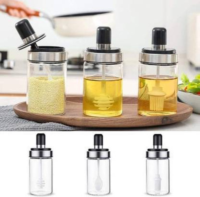 ND BROTHERS Spice Set Glass(3 Piece)