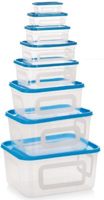 Aristo Plastic Grocery Container  - 18 L(Pack of 8, Multicolor)