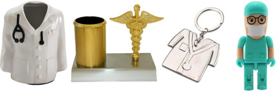 Shri R K 1 Compartments Metal Keychian,Pen Drive,Pen Holder(Multicolor)