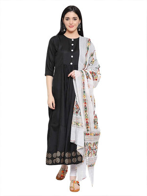 Pushpa Fashion Cotton Blend Printed Women Dupatta