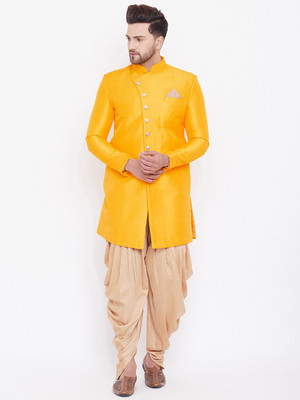 VASTRAMAY Men Kurta Dhoti Pant Set