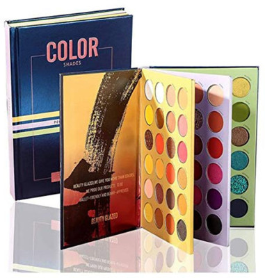 THR3E STROKES Color Board Eyeshadow Palette 72 Color Eye Makeup Palette Highlighters High Pigmented Professional Mattes and Shimmers 140 g(Multicolor)