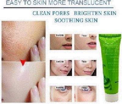 ShopCircuit Best Quality Green Tea Ice Cream Mask Clean Pores, in+ Salicylic Acid Ultra Cleansing Mask Ice Cream Mask Gel Blackheads Remover Pore Cleansing and Shrinking(120 ml)