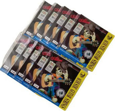 ALICE Acoustic E 1St 10 Pics Guitar String(Pack of 10, 10 Strings)