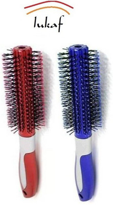 Zailie Round Roller Comb / Hair Styling Brush Pack of 2