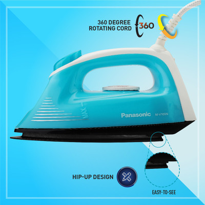 18% OFF on Panasonic NI-V100NAARM 1200 W Steam Iron(Blue) 18% OFF on Panasonic NI-V100NAARM 1200 W Steam Iron(Blue)