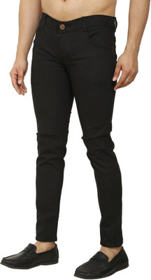 Star4well Regular Men Black Jeans