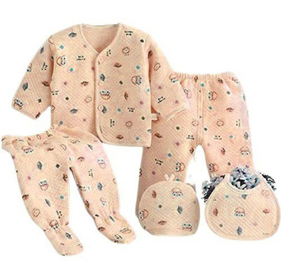 BABYSHOPEE Boys & Girls Casual T-shirt Cap(Peach)