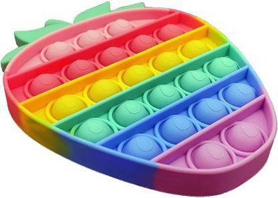 Dherik Tradworld Push Pop it Fidget Toy pop it Combo pop it Fidget Toy Under Stress Relief Toys & Anti-Anxiety Sensory Bubble Toys Set for Autism to Relieve Stress(Multicolor)