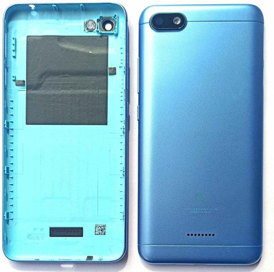 Accmart Redmi 6A Back Panel(Blue)