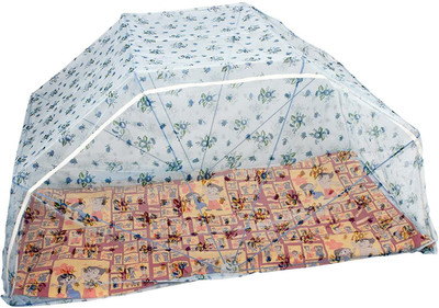 Elegant Mosquito Net HDPE - High Density Poly Ethylene Adults Washable Elegant Mid Size Bed Foldable Mosquito Net 4 * 6 Feet Designer Polyester (Blue Color) Mosquito Net(Blue, Bed Box) Elegant Mosquito Net HDPE - High Density Poly Ethylene Adults Washable Elegant Mid Size Bed Foldable Mosquito Net 4 * 6 Feet Designer Polyester (Blue Color) Mosquito Net(Blue, Bed Box)