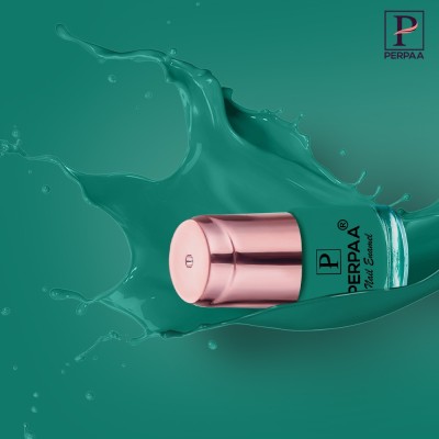 Perpaa Rose gold Gel Based nail polish 8ml ,Shade 113 Matte Sea Green