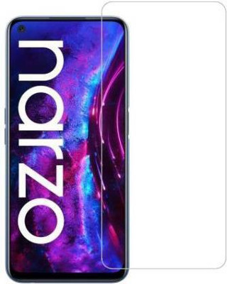 VIHAT Tempered Glass Guard for Realme Narzo 30 5G(Pack of 1)