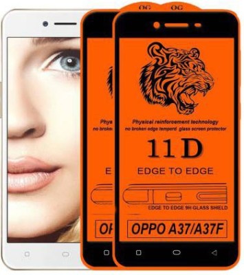 want more Edge To Edge Tempered Glass for Oppo A37, Oppo A37f(Pack of 2)