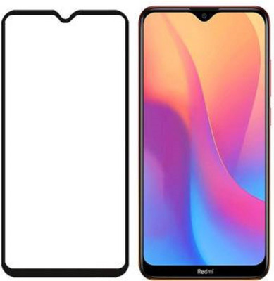 GTHELLO Edge To Edge Tempered Glass for MI REDMI 8(Pack of 1)