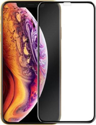 GTHELLO Edge To Edge Tempered Glass for iPhone 11 PRO MAX(Pack of 1)