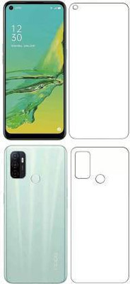 PONDRIK Front and Back Screen Guard for Oppo A33(Pack of 2)