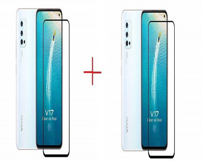 NIMMIKA ENTERPRISES Tempered Glass Guard for vivo v17(Pack of 2)