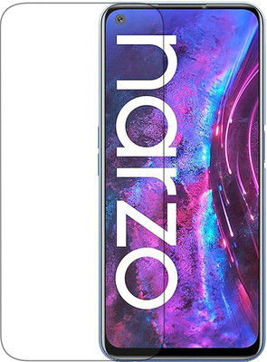 AKSHUD Tempered Glass Guard for realme Narzo 50, Narzo 50(Pack of 1)