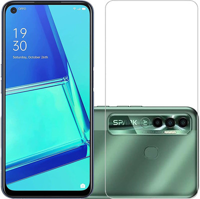 BRENZZ Tempered Glass Guard for Tecno Spark 7 Pro(Pack of 1)