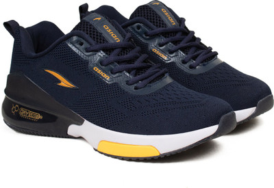 ASIAN Oxygen-01 navy Running shoes dual capsule technology for boys | sports shoes for men | Latest Stylish Casual sneakers for men | Lace up lightweight shoes for running, walking, gym, trekking, hiking & party Running Shoes For Men(Blue, Blue)