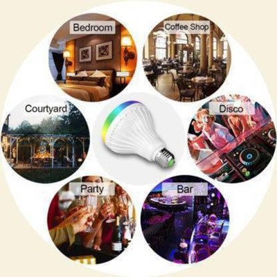 Motile Bluetooth LED Music Light Bulb, B22 led Light Bulb Smart Bulb