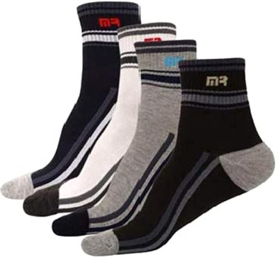 Fit N Fine Men Calf Length(Pack of 4)