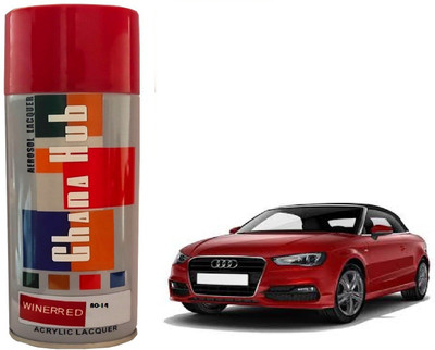 GHANA HUB PREMIUM CUBE F1 SINGLE Red Spray Paint 400 ml(Pack of 1)
