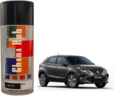 GHANA HUB PREMIUM CUBE F1 SINGLE Black Spray Paint 600 ml(Pack of 1)