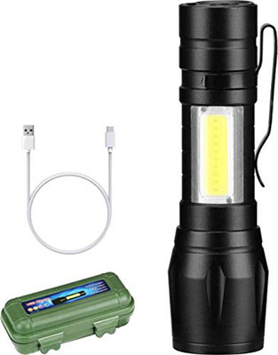 Stylopunk Tactical Flashlight + Desk Lamp with Gift box Focus Zoom Torch Light with 3 Modes Adjustable for Emergency and Activities EDC 911 Torch(Black, 4 cm, Rechargeable) Stylopunk Tactical Flashlight + Desk Lamp with Gift box Focus Zoom Torch Light with 3 Modes Adjustable for Emergency and Activities EDC 911 Torch(Black, 4 cm, Rechargeable)