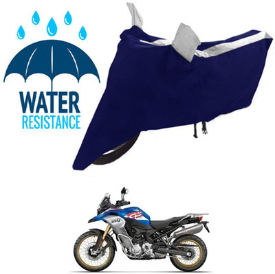 RONISH Waterproof Two Wheeler Cover for BMW(F 850 GS, Black, Silver)