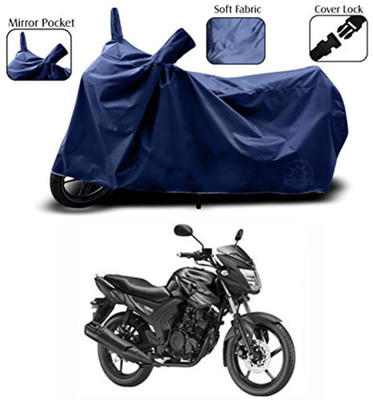 Mdstar Waterproof Two Wheeler Cover for Yamaha(SZ R, Blue)