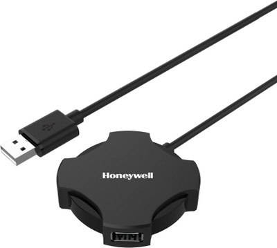 Honeywell 4 PORT USB HUB HC000003/LAP/NPH/4U USB Hub(Black)