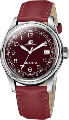 DoubleRun Analog Watch  - For Men