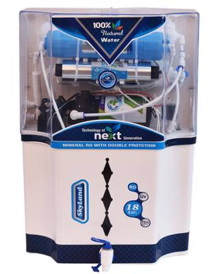 AQUA Skyland Alkaline Model 18 L RO + UV + UF + TDS + Alkaline Water Purifier