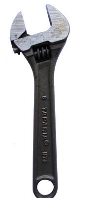 TAPARIA 1170-6N 150MM ADJUSTABLE SPANNER 1170-6N 150MM 6 INCH ADJUSTABLE SPANNER Single Sided Open End Wrench(Pack of 1)